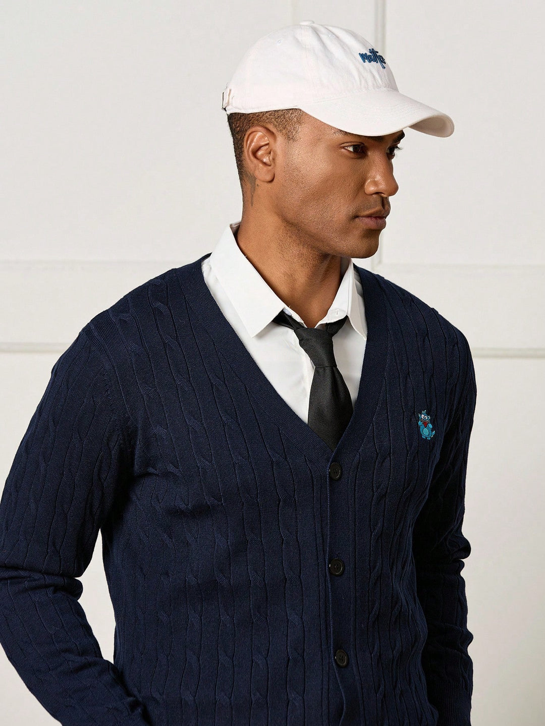 Cardigan SHEIN, albastru
