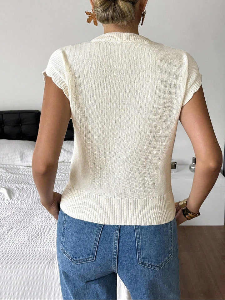 Top SHEIN, crem