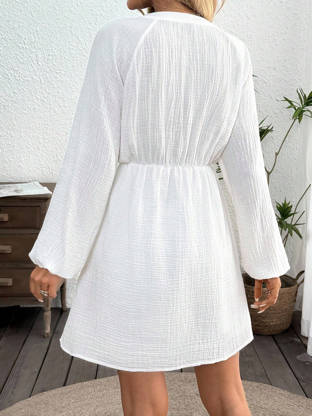 SHEIN mini ruha, fehér