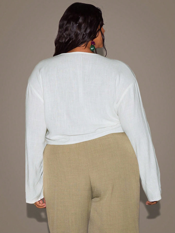 SHEIN blúz, fehér