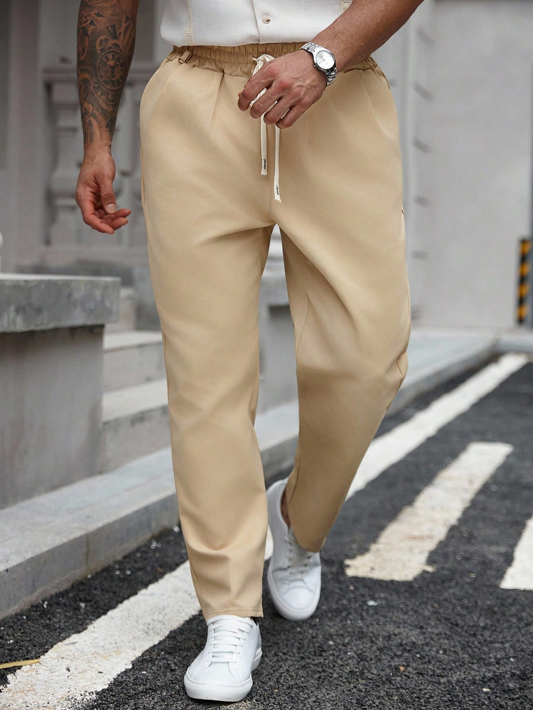 Pantaloni SHEIN, kaki