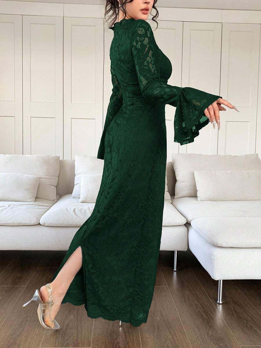 Rochie maxi SHEIN, verde