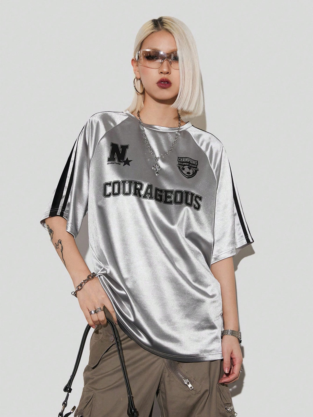Tricou SHEIN, gri