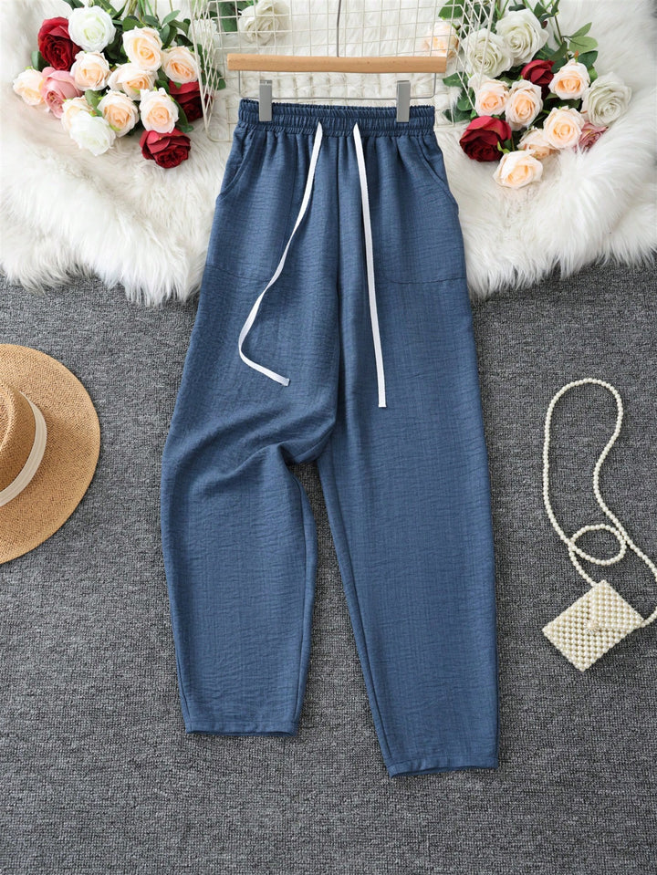 Pantaloni SHEIN, albastru