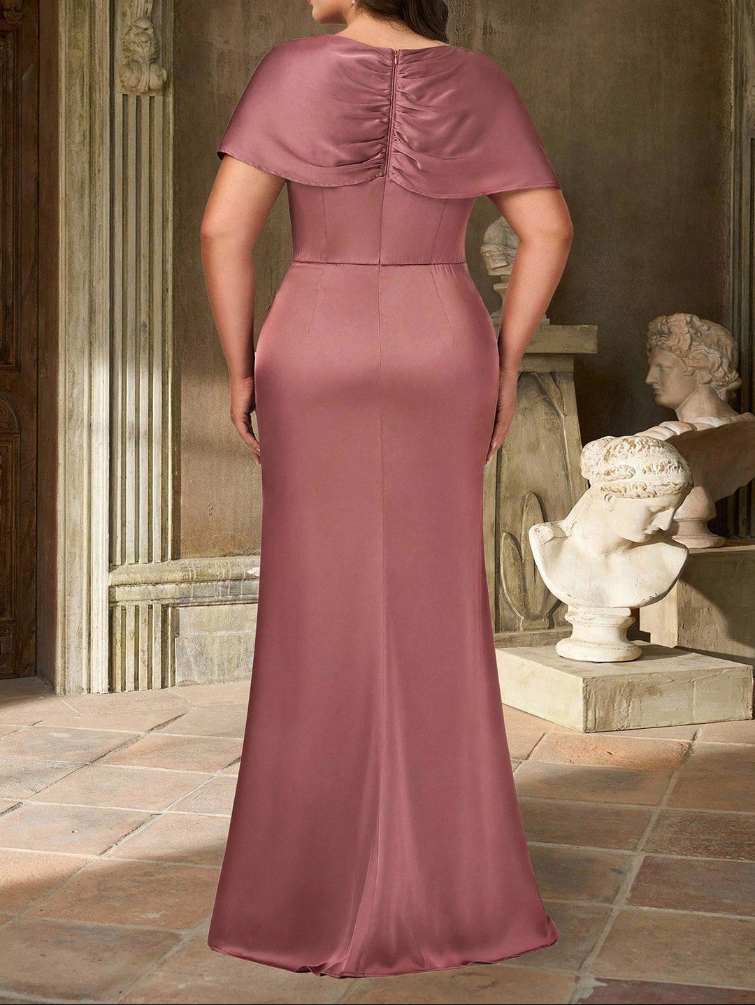 SHEIN Maxi ruha, barna