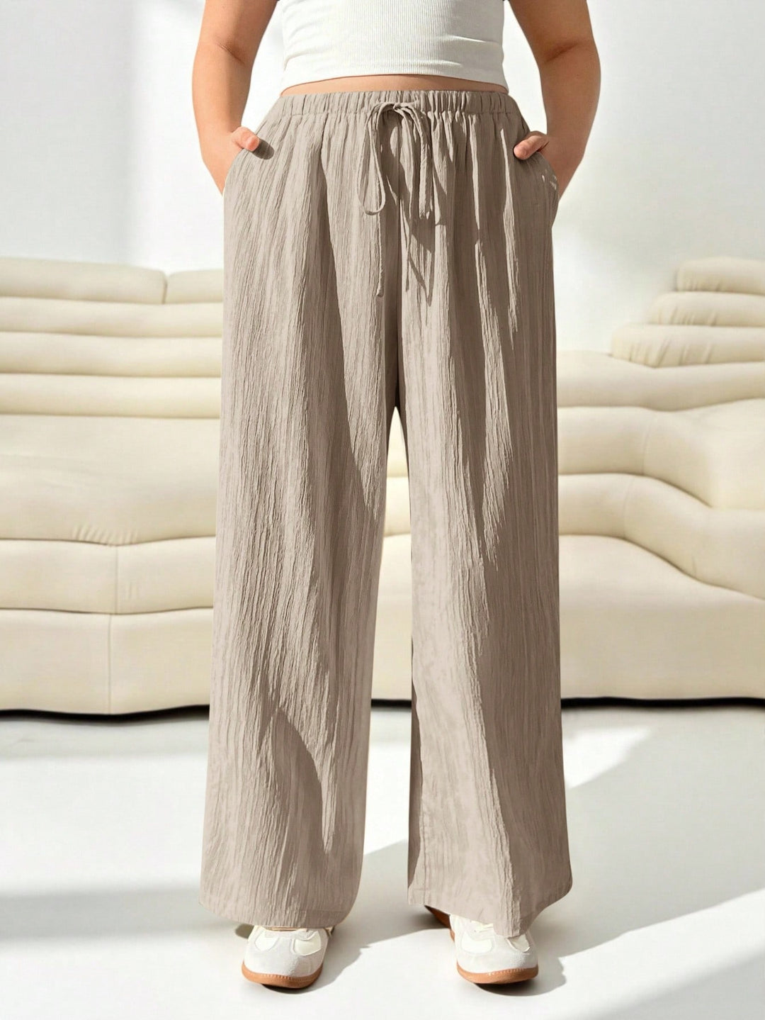 Pantaloni SHEIN, bej