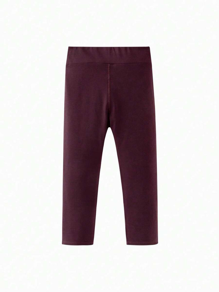 Leggings SHEIN, bordó