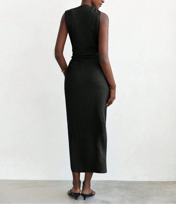 SHEIN midiruha, fekete