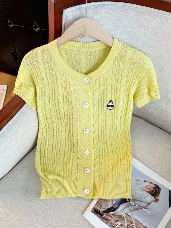 Cardigan SHEIN, galben