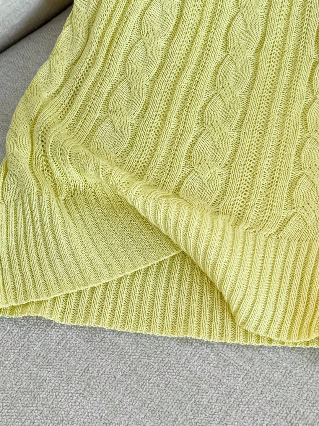Cardigan SHEIN, galben