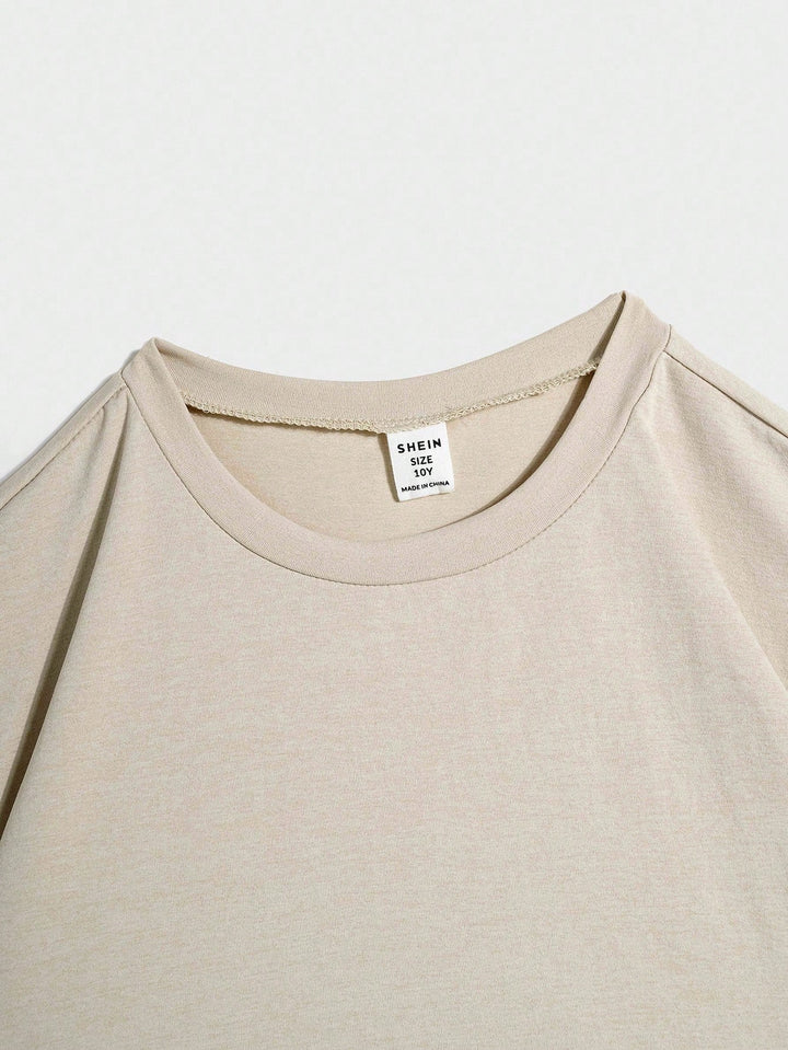 Tricou SHEIN, kaki