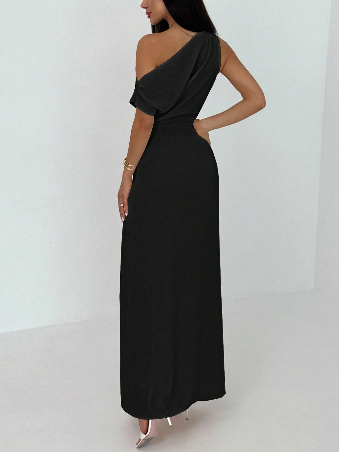 SHEIN maxi ruha, fekete