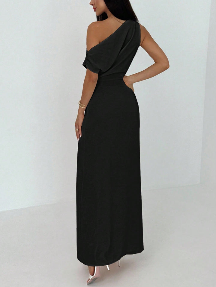 SHEIN maxi ruha, fekete