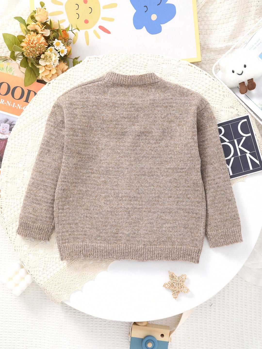 Cardigan SHEIN, kaki