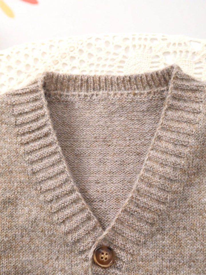 Cardigan SHEIN, kaki