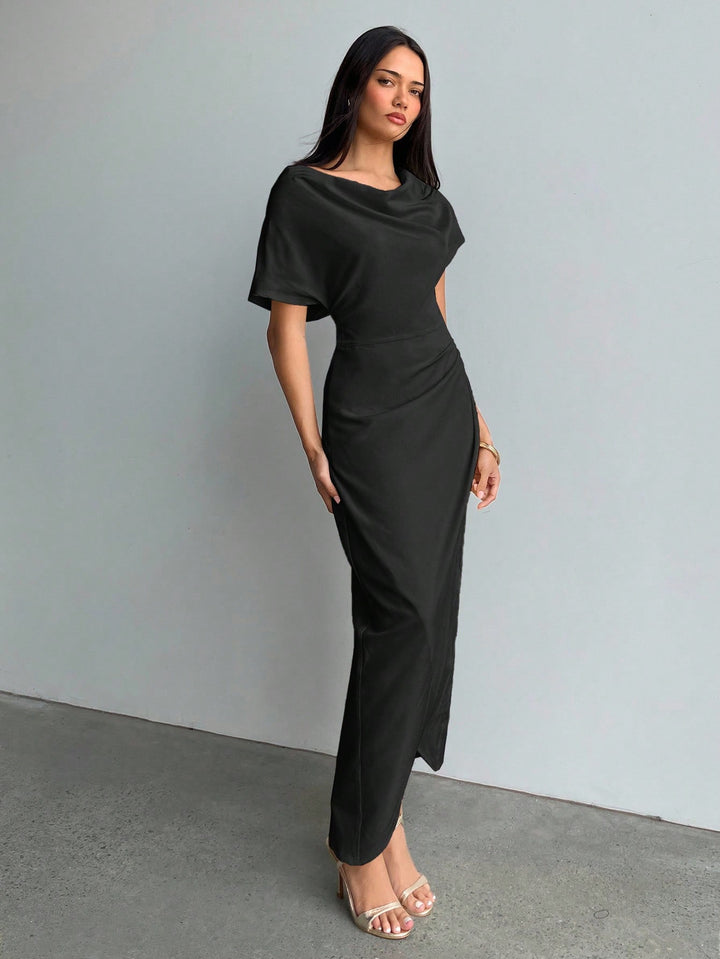 SHEIN Maxi Dress, Black