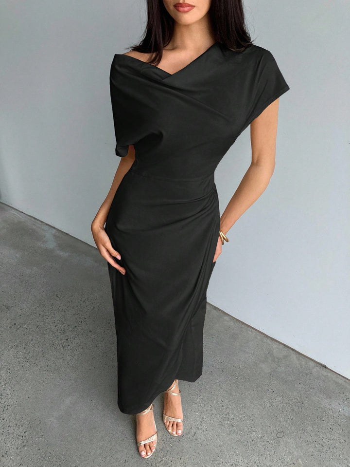 SHEIN Maxi Dress, Black