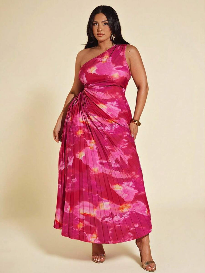 Rochie maxi SHEIN, mix culori