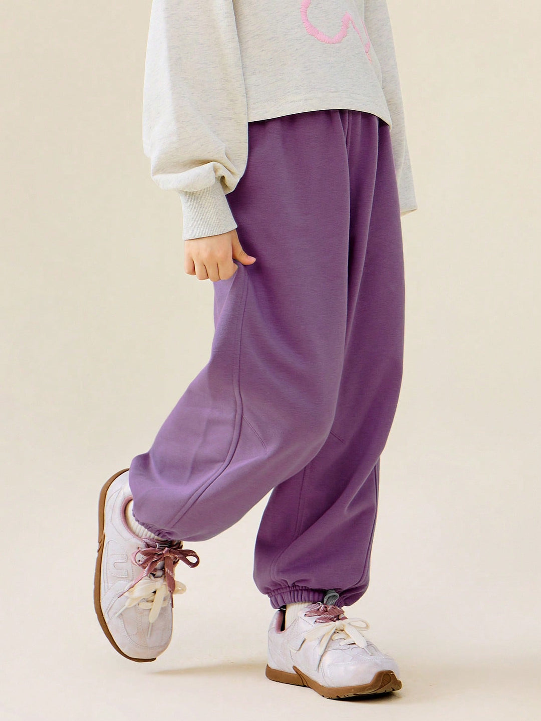 Pantaloni SHEIN, mov
