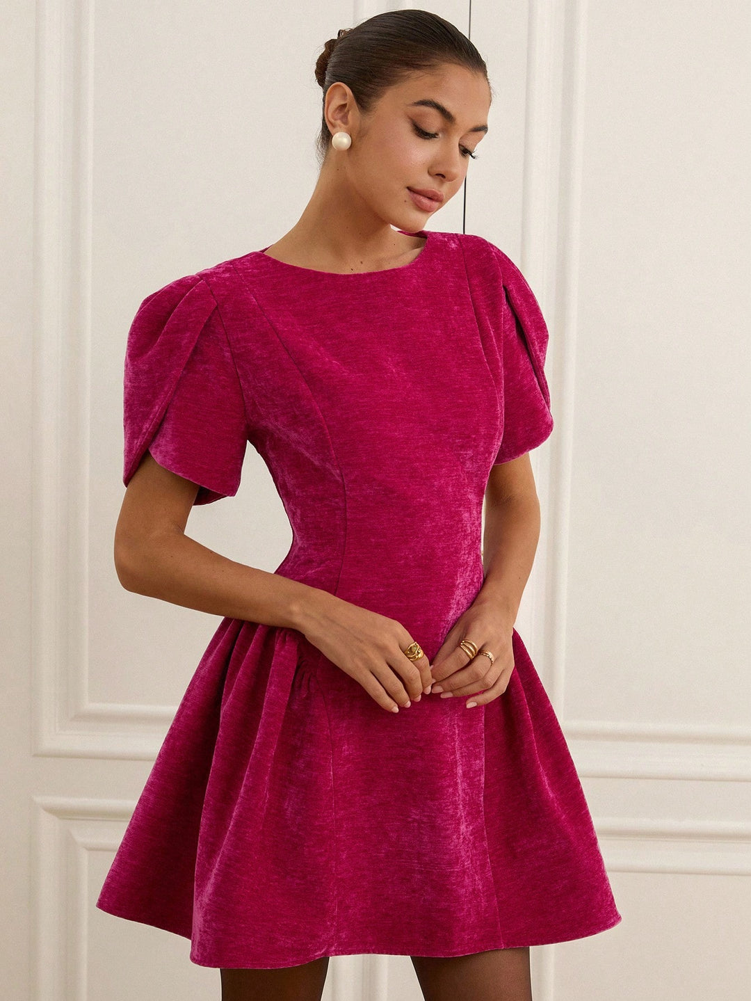 Rochie mini SHEIN, roz