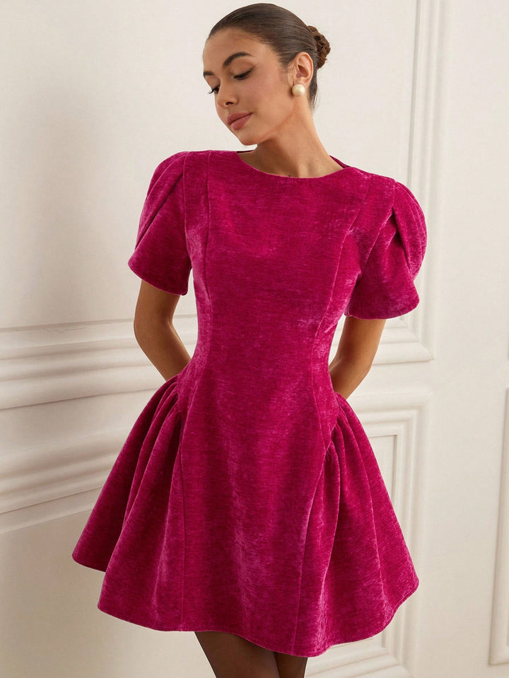 Rochie mini SHEIN, roz
