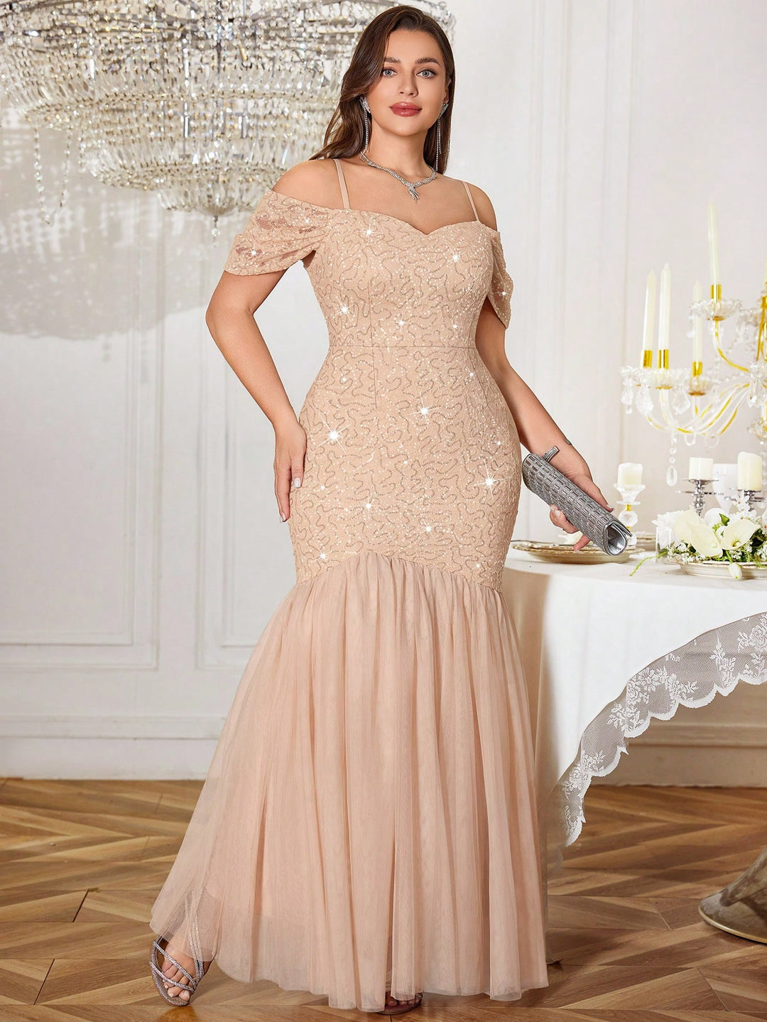 Rochie SHEIN, auriu