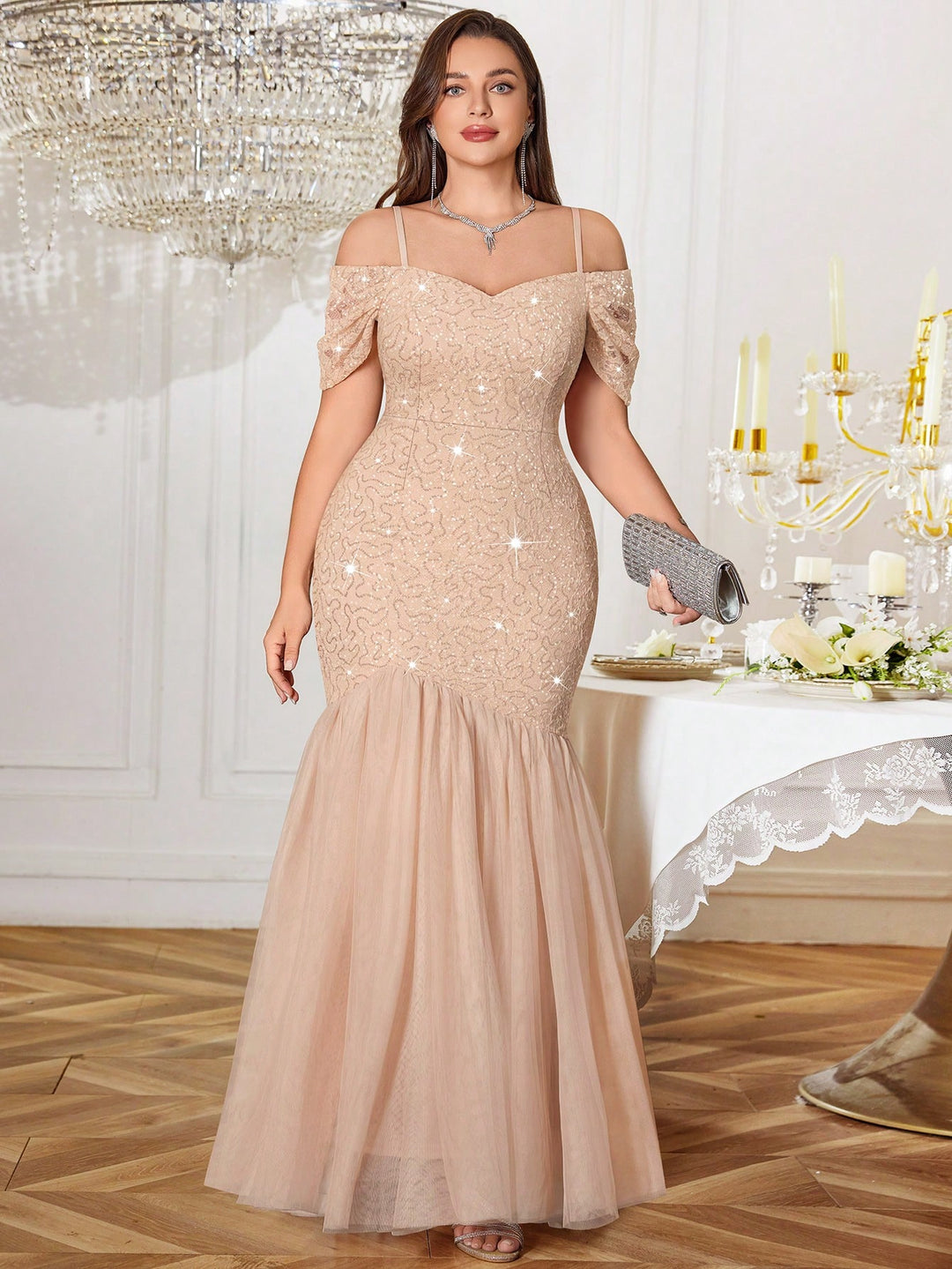 Rochie SHEIN, auriu