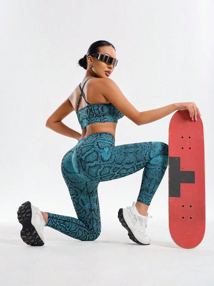 SHEIN sportruha szett, kék