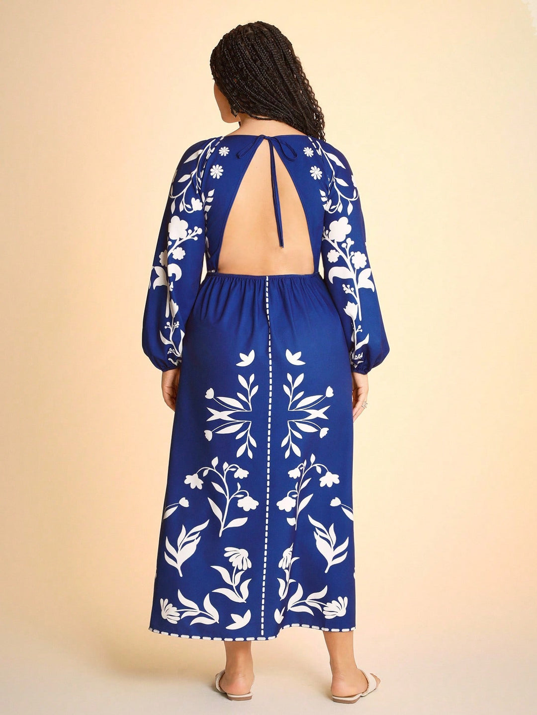 SHEIN Maxi ruha, kék