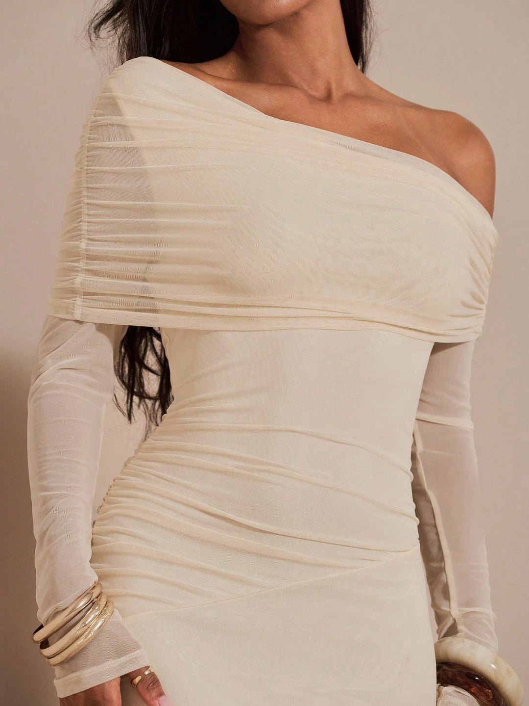 Rochie maxi SHEIN, portocaliu
