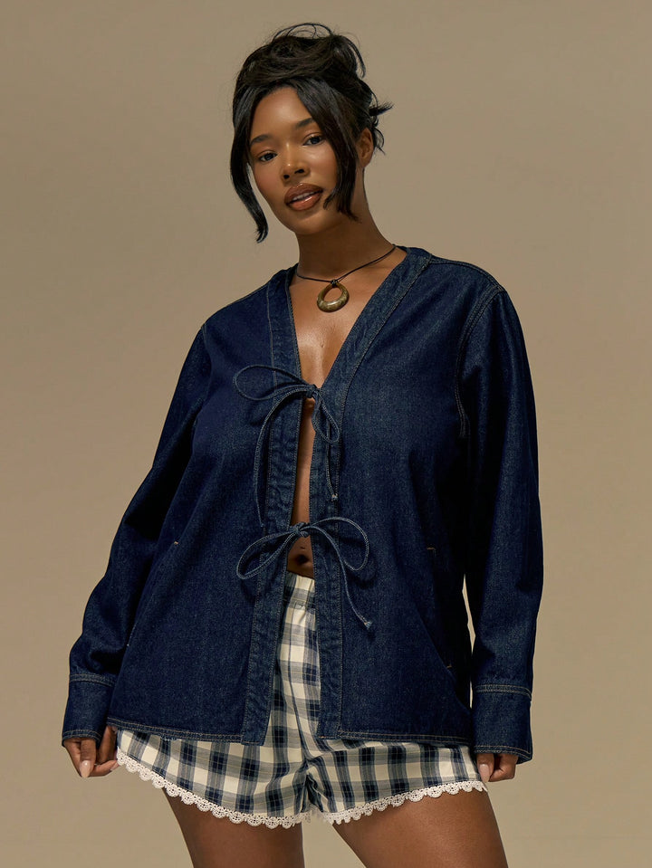 Top SHEIN, albastru