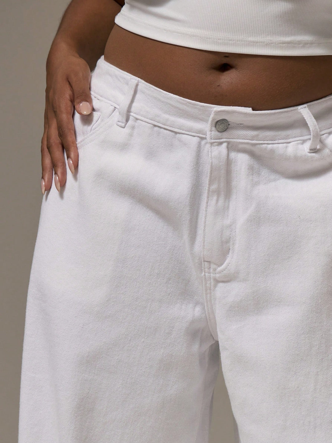Jeans SHEIN, fehér