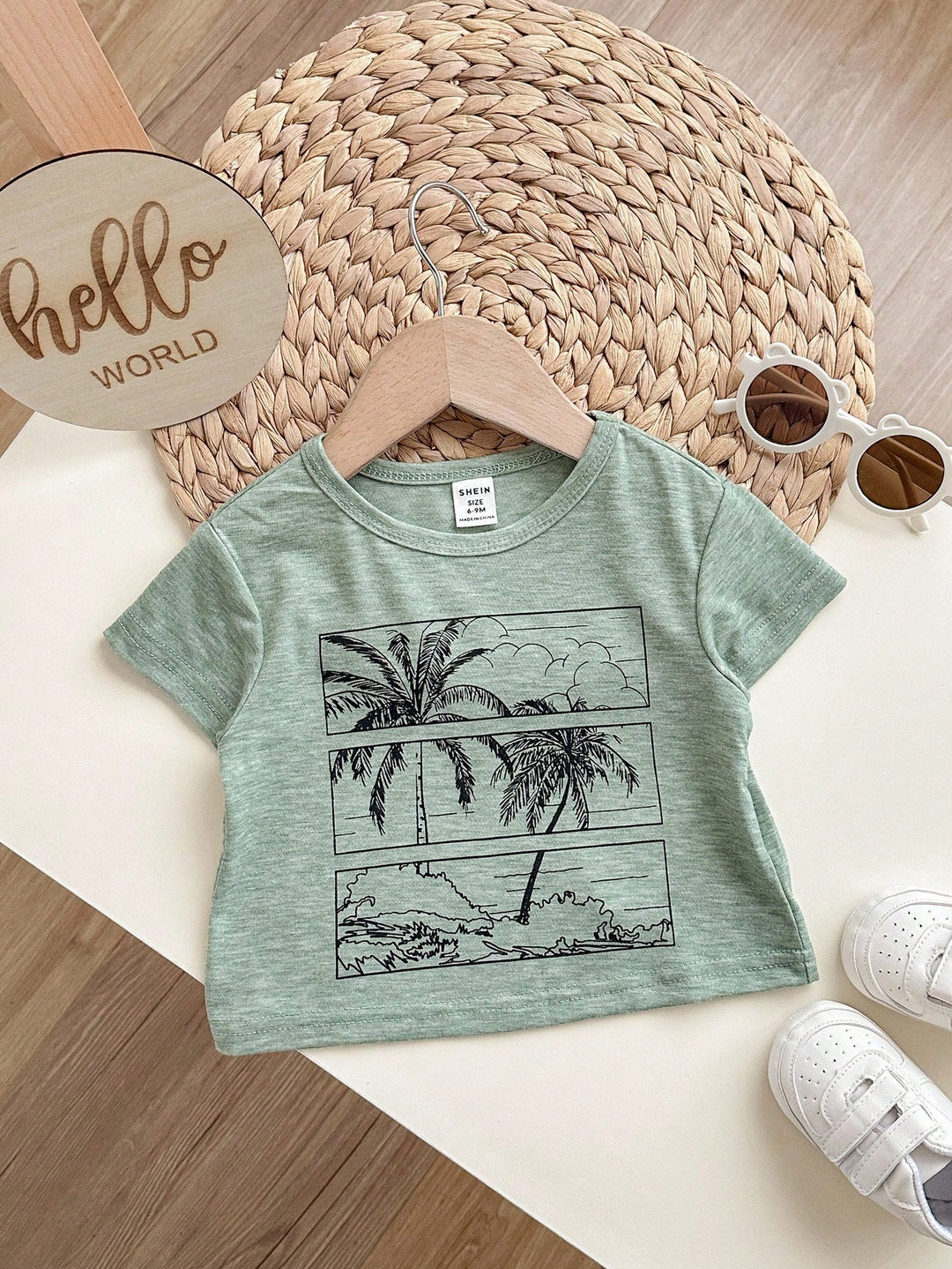 Tricou SHEIN, verde