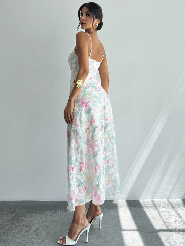 Rochie midi SHEIN, mix culori