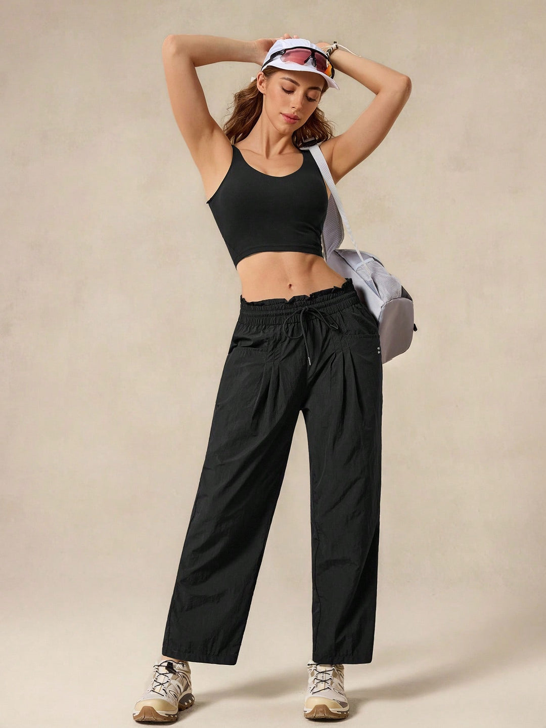Pantaloni SHEIN, negru