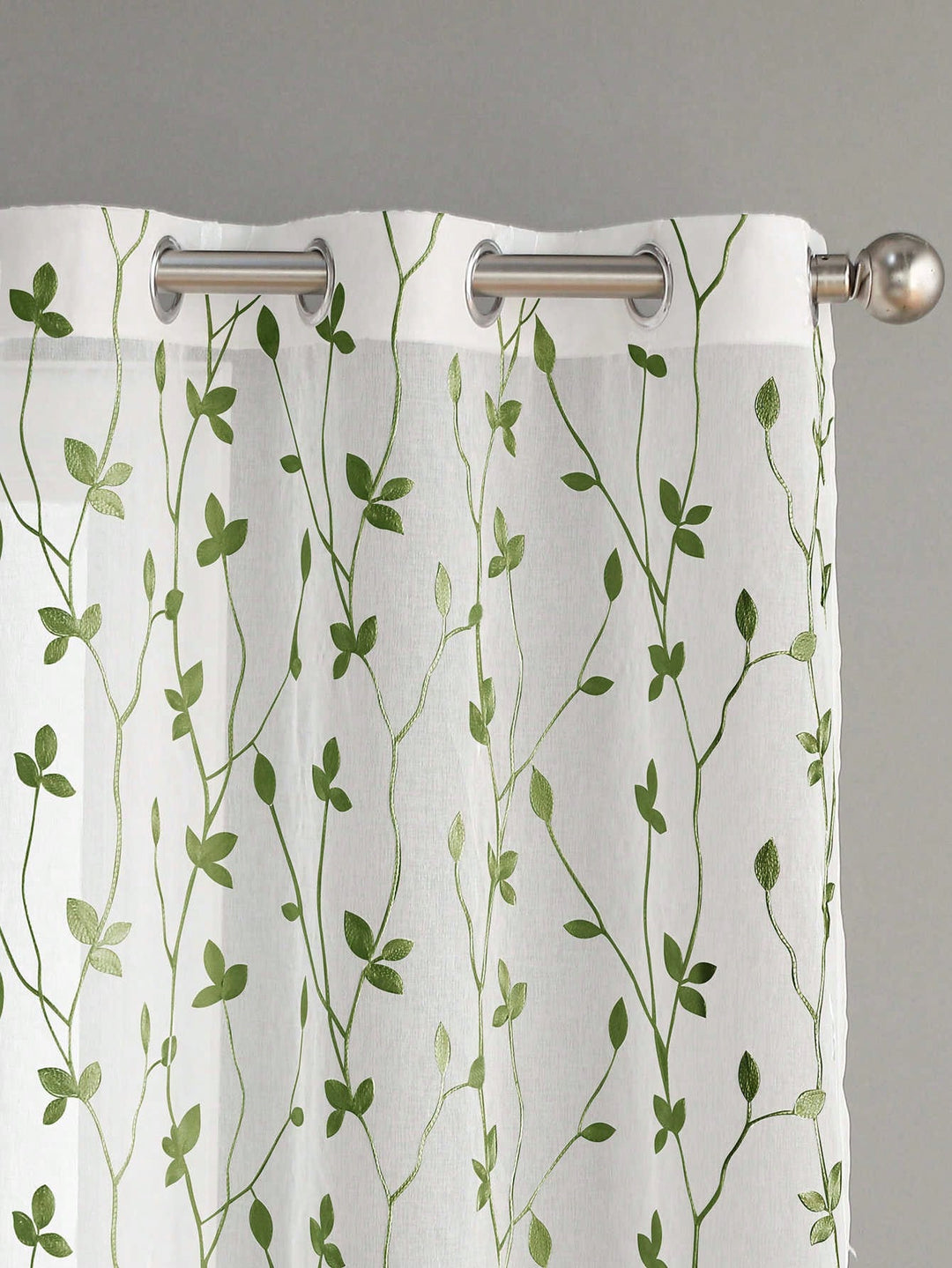Perdele SHEIN, verde