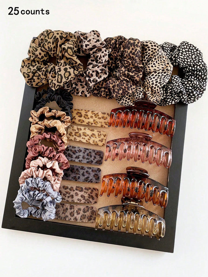 Set accesorii de păr SHEIN, mix culori