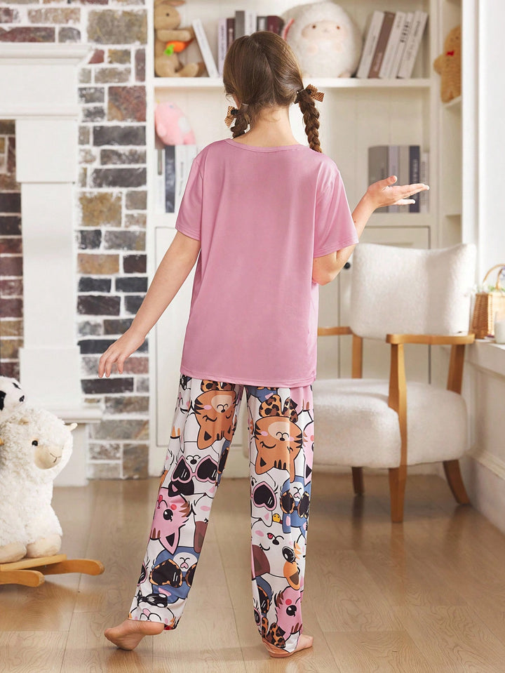 Compleu pijamale SHEIN, mix culori