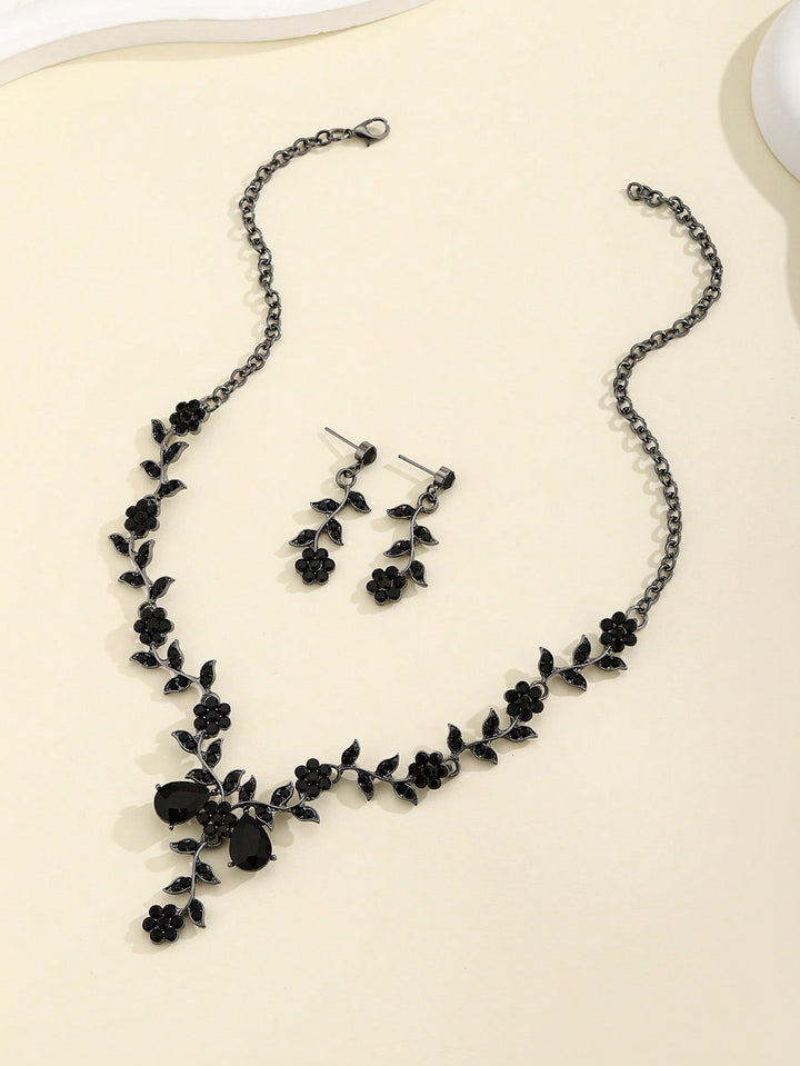 Set colier SHEIN, negru