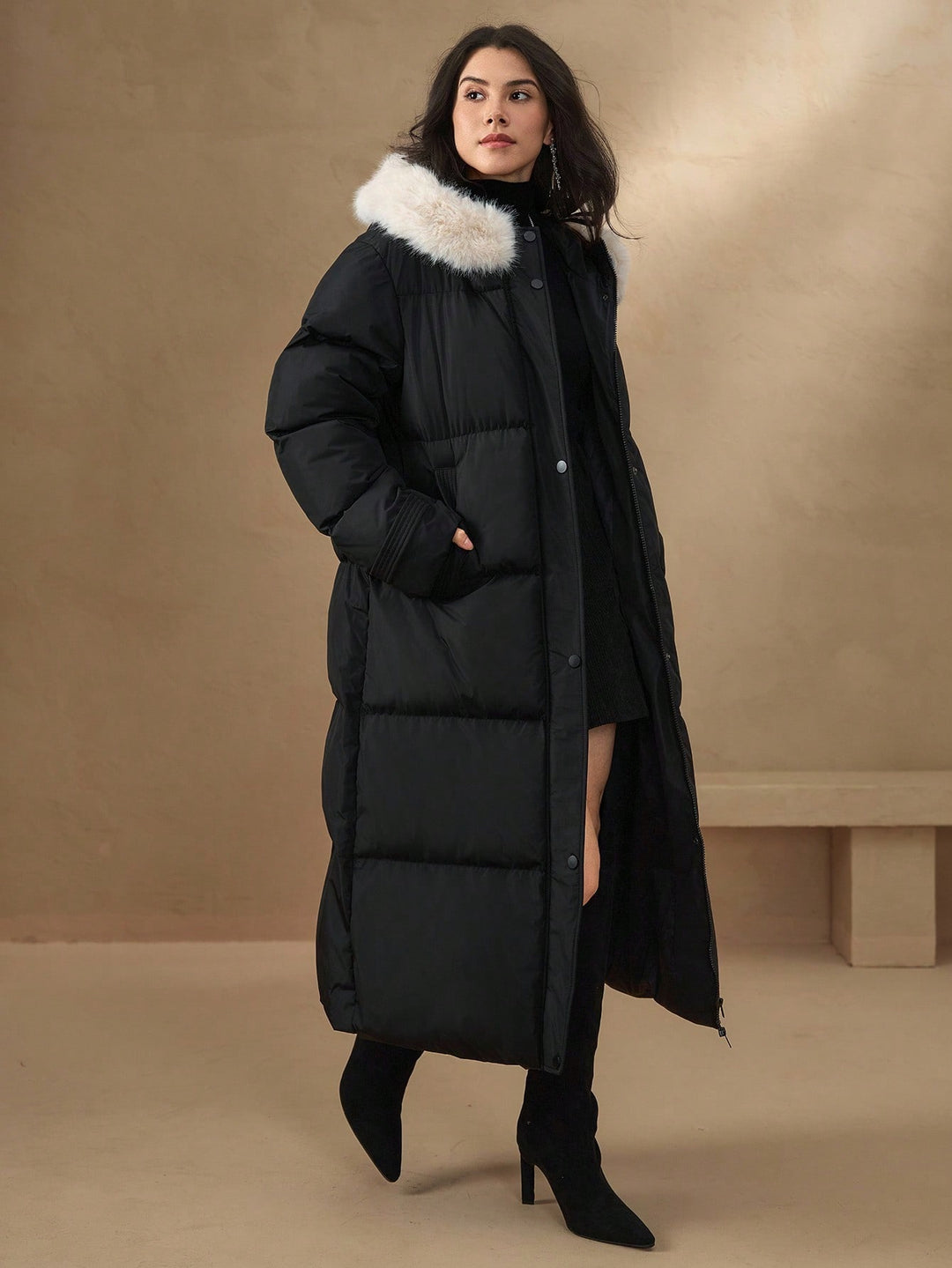 Palton SHEIN, negru