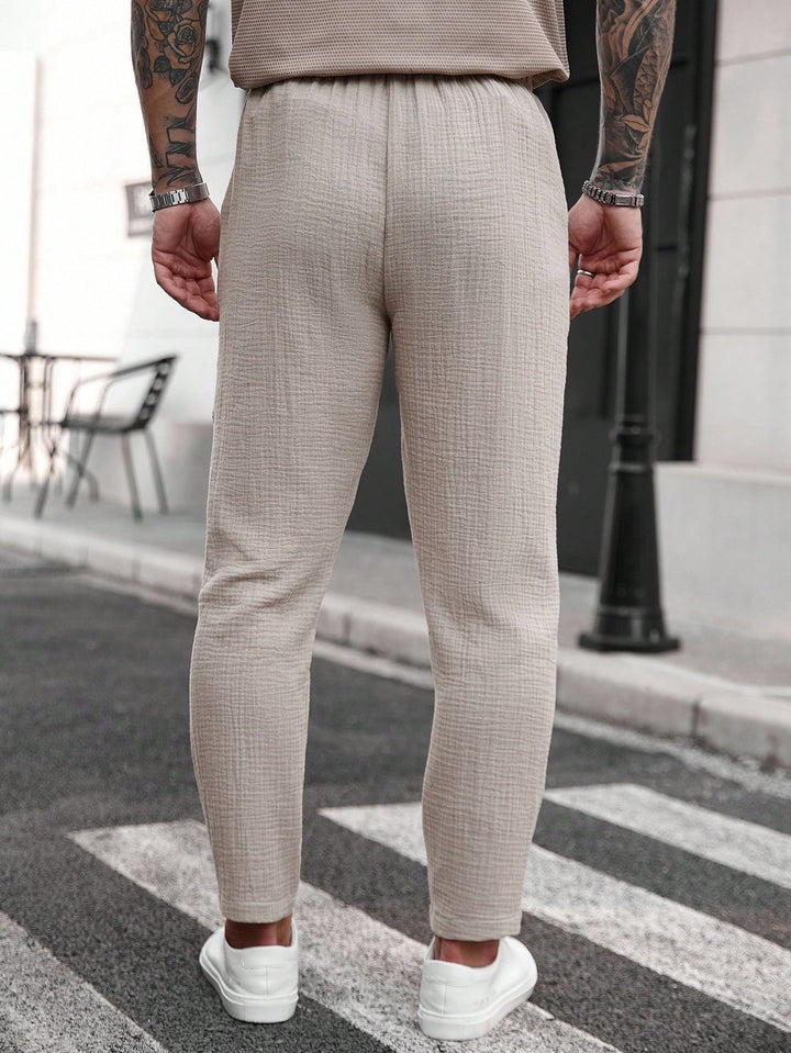 Pantaloni SHEIN, maro