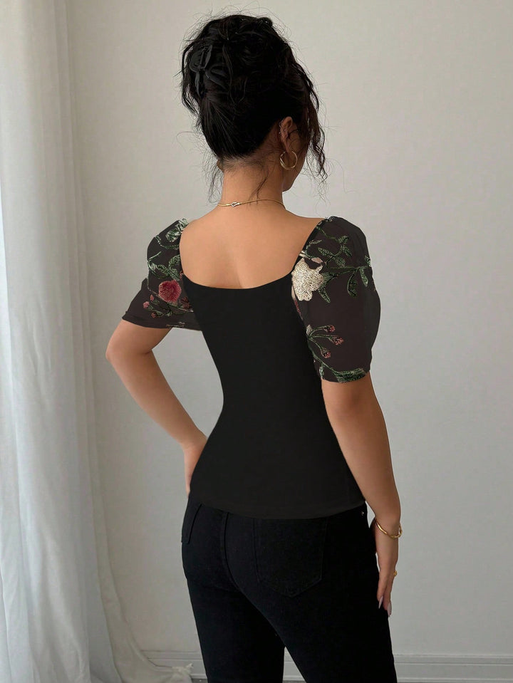 SHEIN blúz, fekete