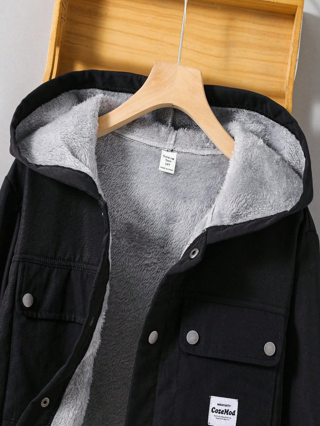 Palton SHEIN, negru