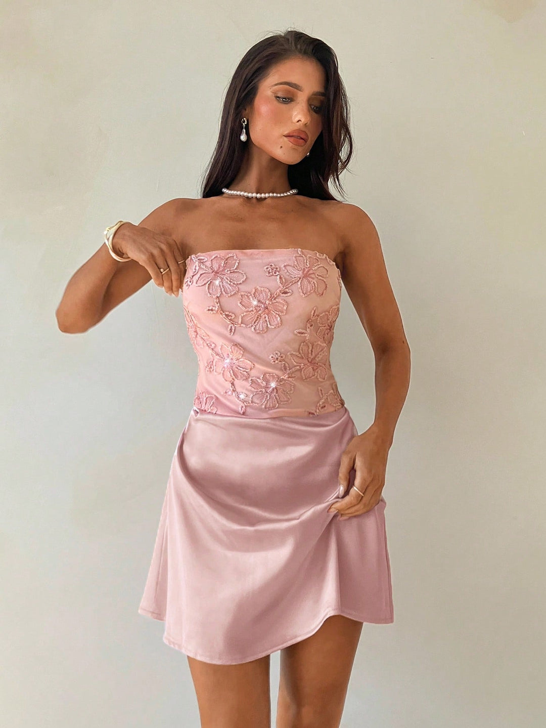 Rochie mini SHEIN, roz