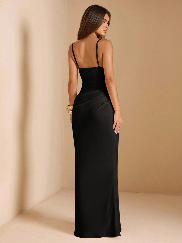 Rochie maxi SHEIN, negru