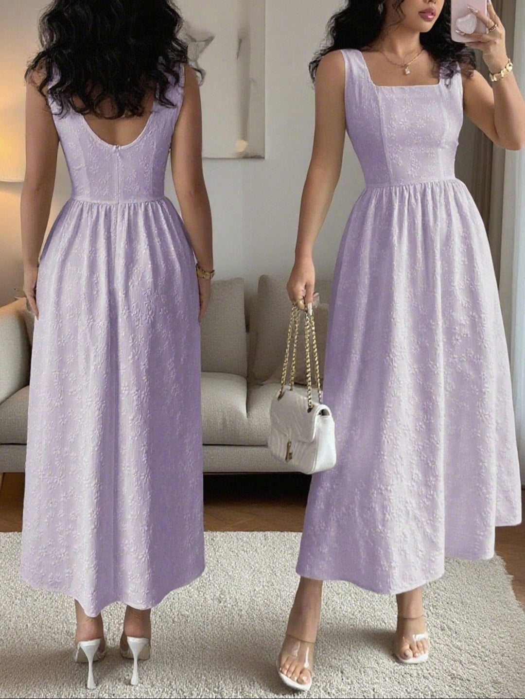 Rochie maxi SHEIN, mov