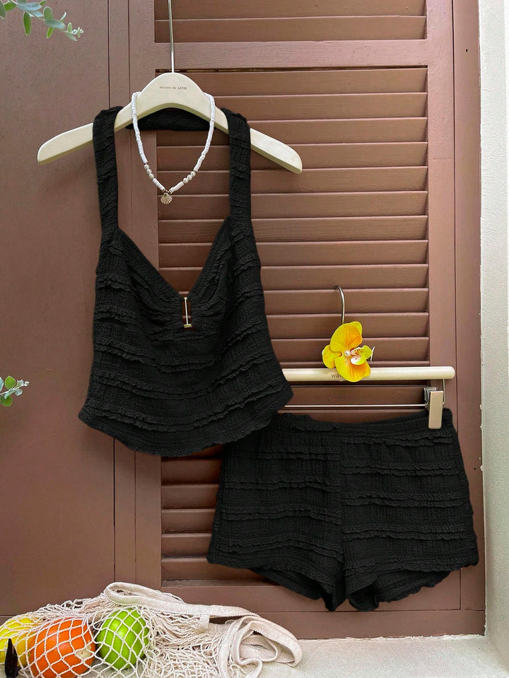 SHEIN fekete együttes