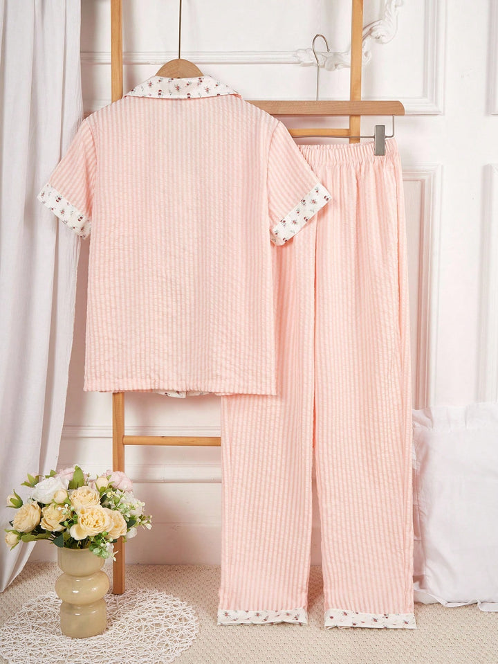 Pijama SHEIN, roz