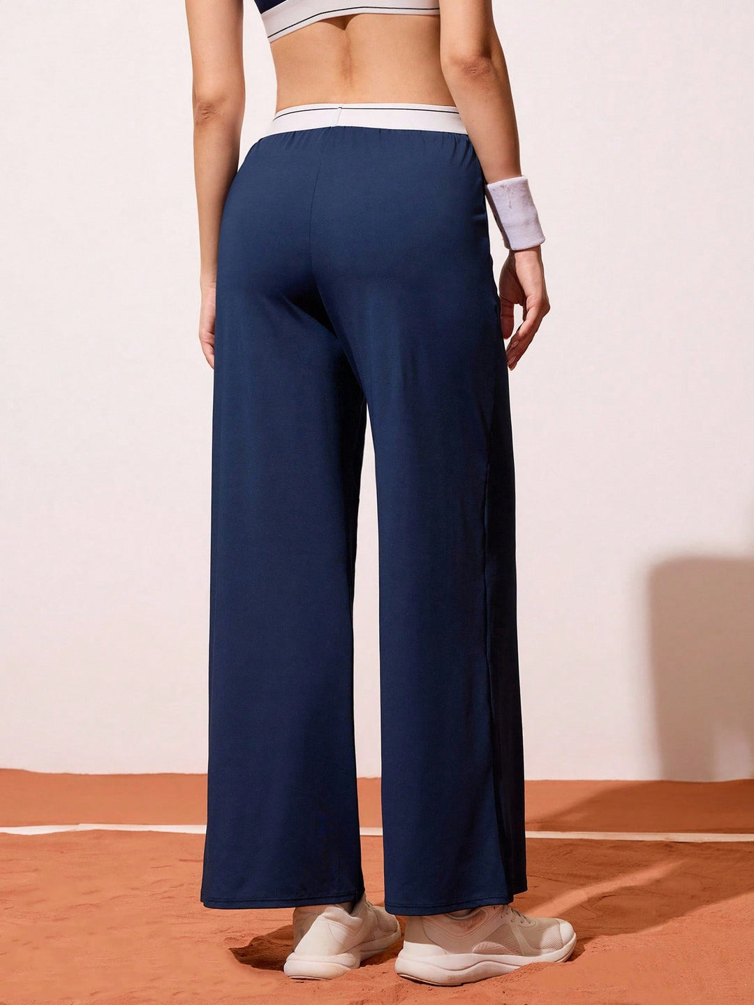 Pantaloni SHEIN, albastru
