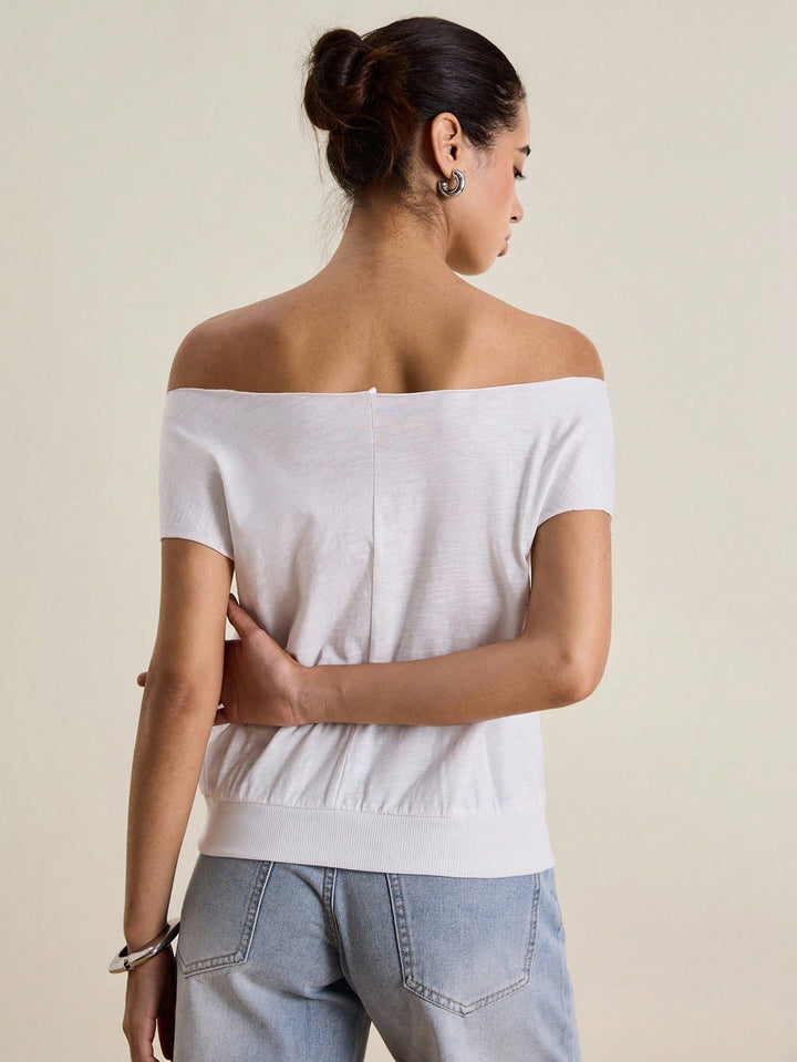 Top SHEIN, fehér